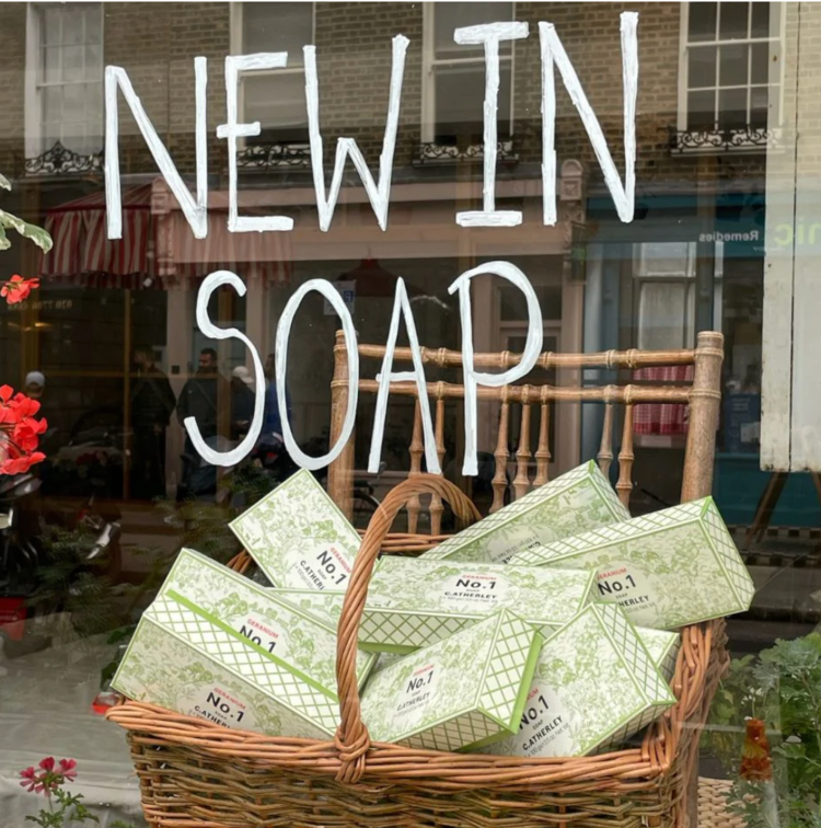 C. Atherley Soap Trio Trellis Pattern (3 x 100g)