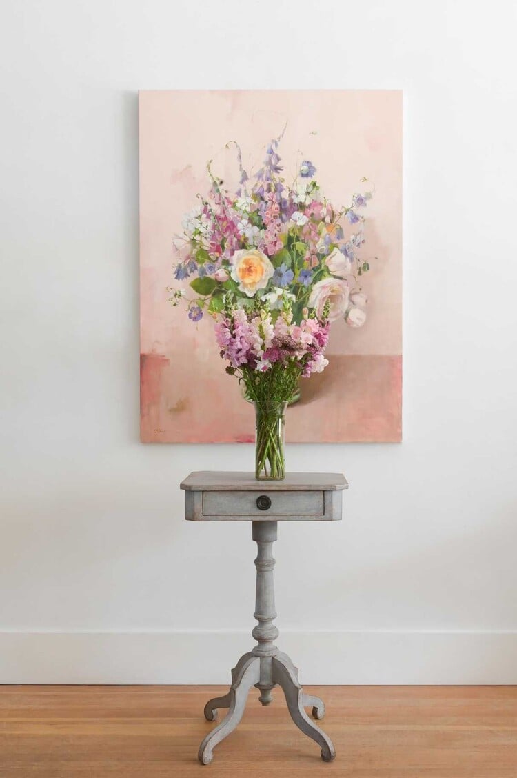 Antique Swedish Rectangular Side Table