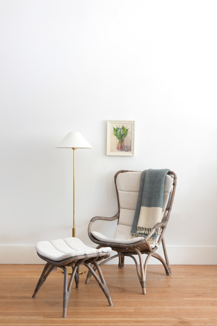 Sika Design Monet Lounger & Footstool with Cushion