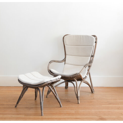 Monet Lounger & Footstool with Cushion