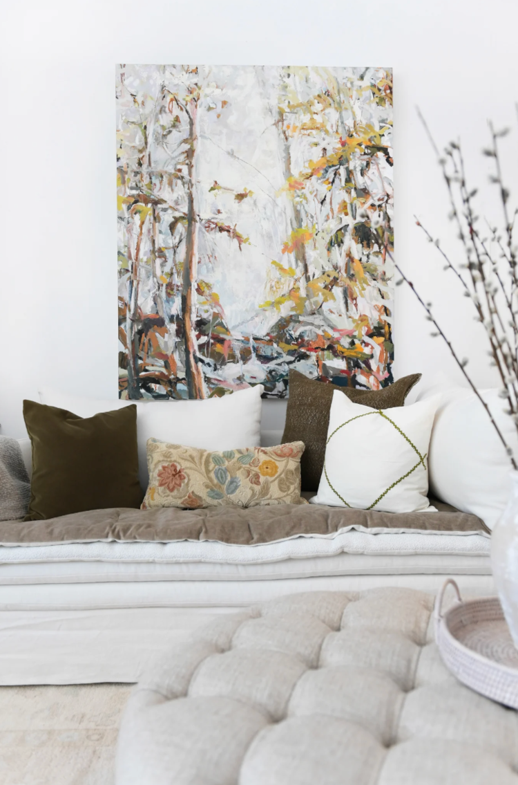 Melanie Tufted Round Ottoman