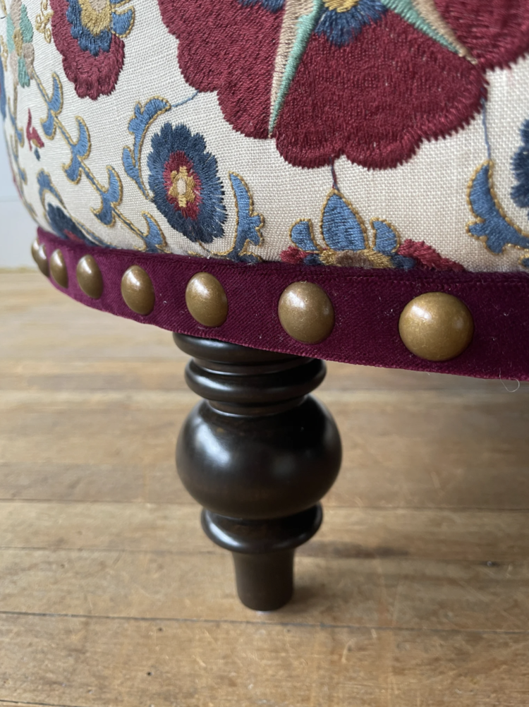 Gild & Co. Melanie Tufted Round Ottoman