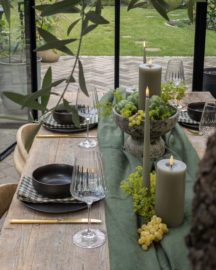 Gild & Co. Ester & Erik LED Taper Candles set of 2