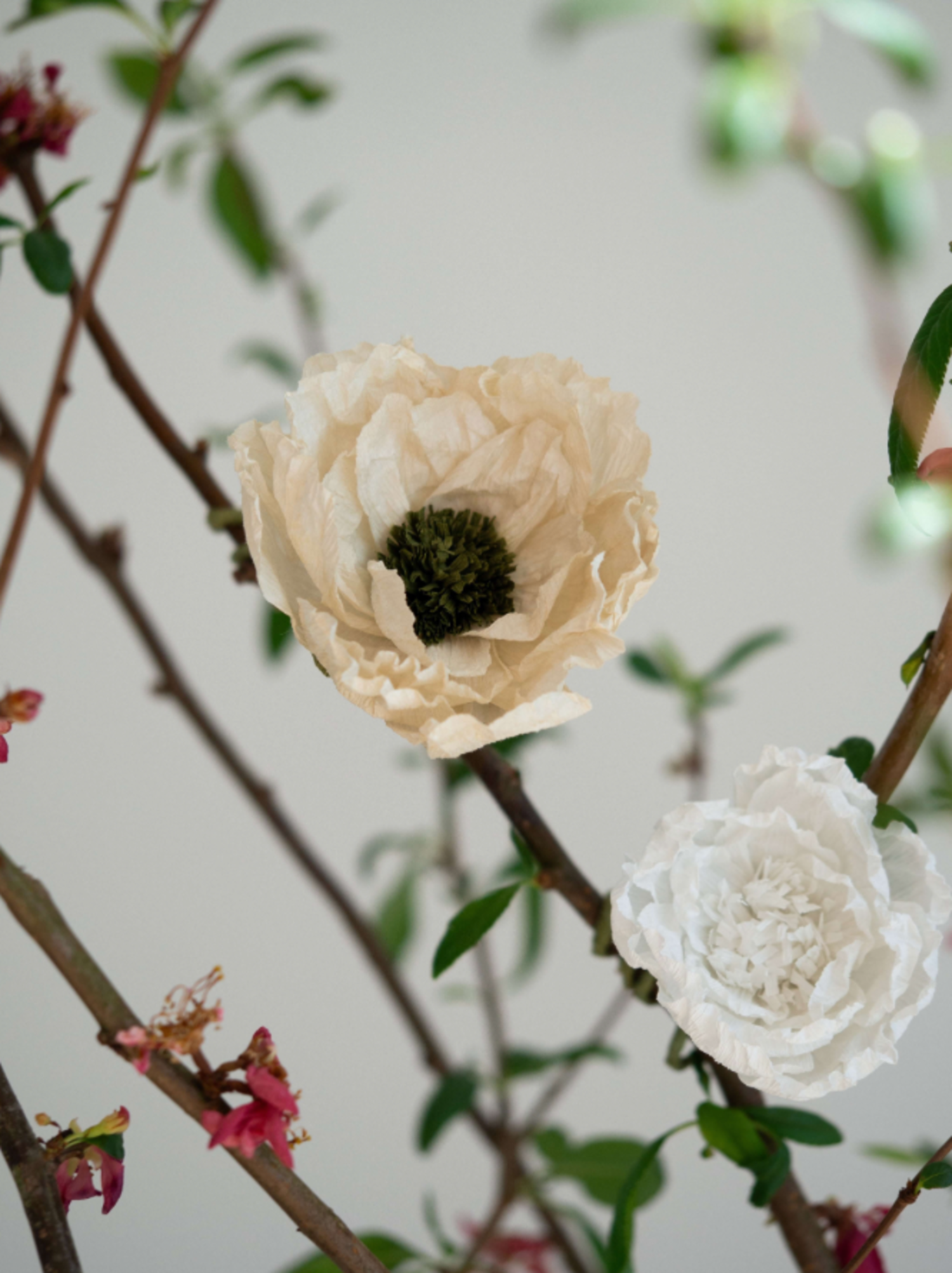 Handmade Antique-Inspired Crepe Paper Flowers - Gild & Co.