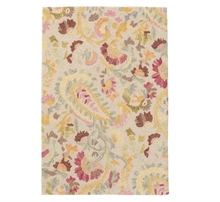 Ines Hand Micro Hooked Wool Rug