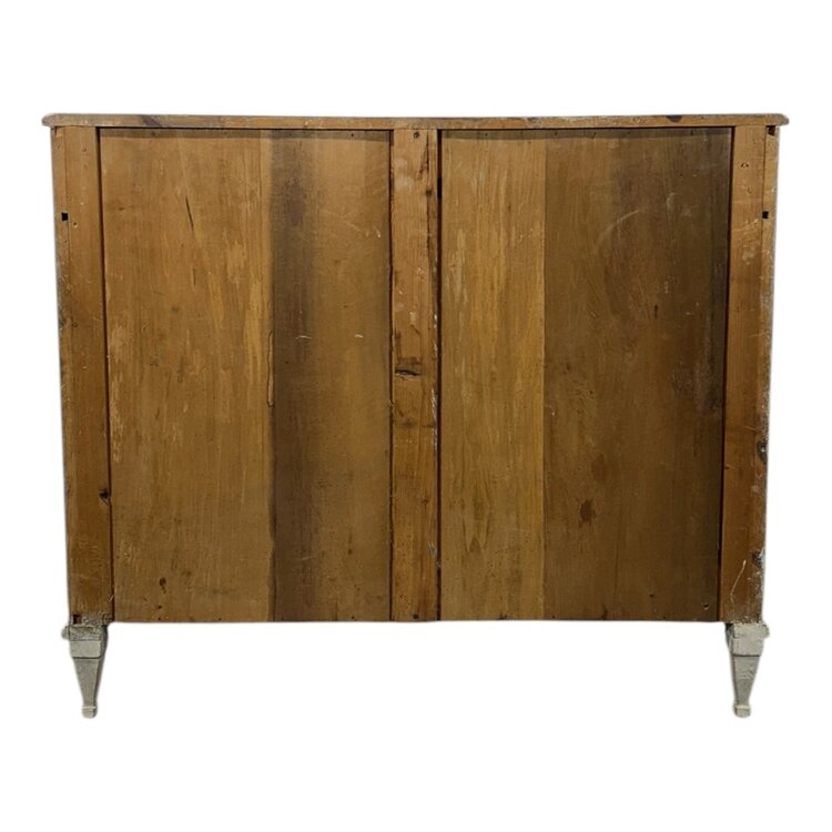 Antique Gustavian Soft Grey Sideboard