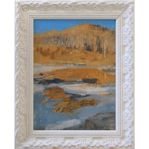 Maria Josenhans Early Spring In Blue And Gold