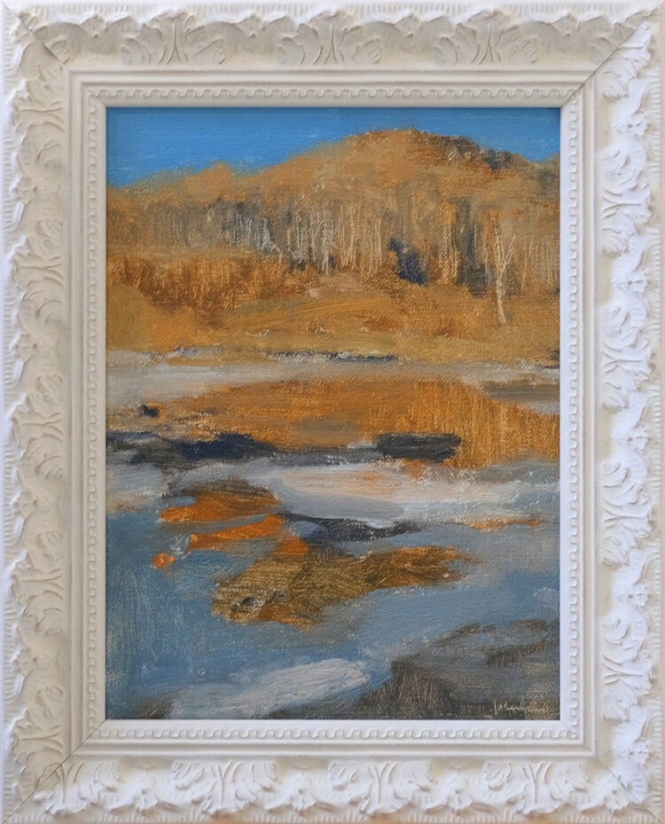 Maria Josenhans Early Spring In Blue And Gold