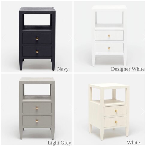Made Goods Jarin Nightstand (multiple sizes & colours)