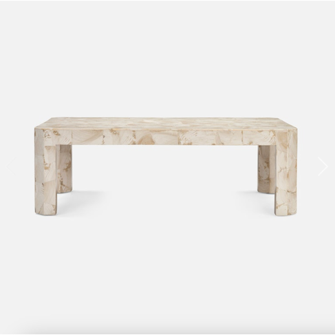 Bergen Coffee Table in Fossilized Stone