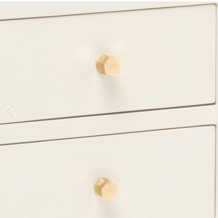 Jarin Dresser in faux Belgian Linen