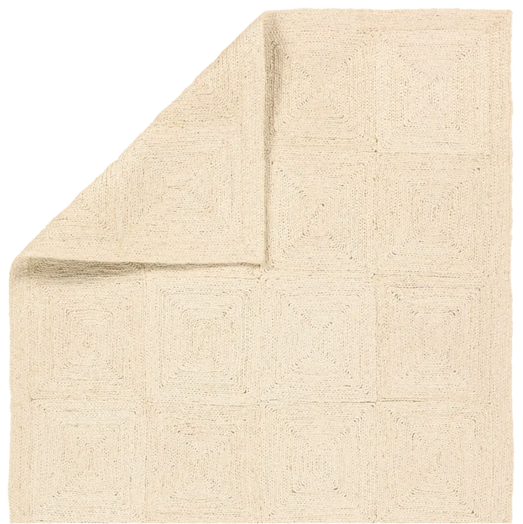 Briad Jute Rug in Birch or Semolina