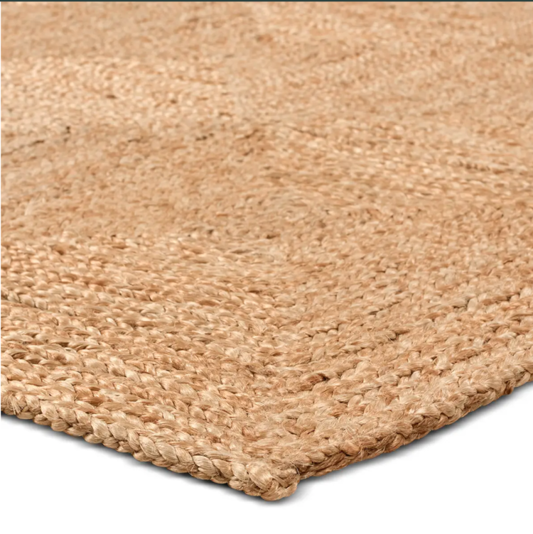 Briad Jute Rug in Birch or Semolina