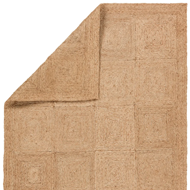 Briad Jute Rug in Birch or Semolina