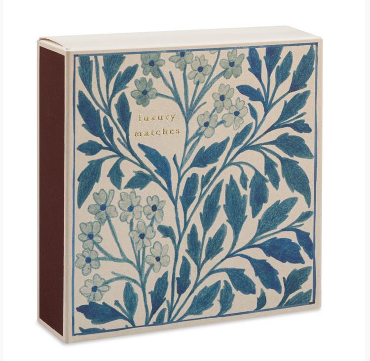 Blue Floral Long Matches