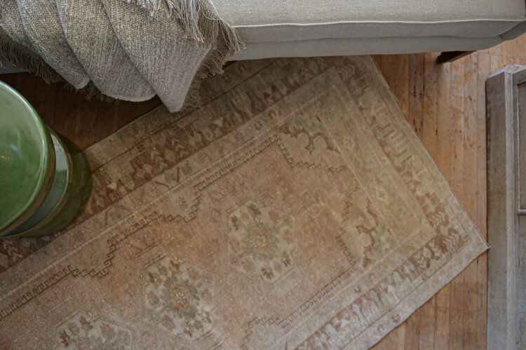 Vintage Vintage Turkish Rug Anatolian Rug 3'5" x 6'3"