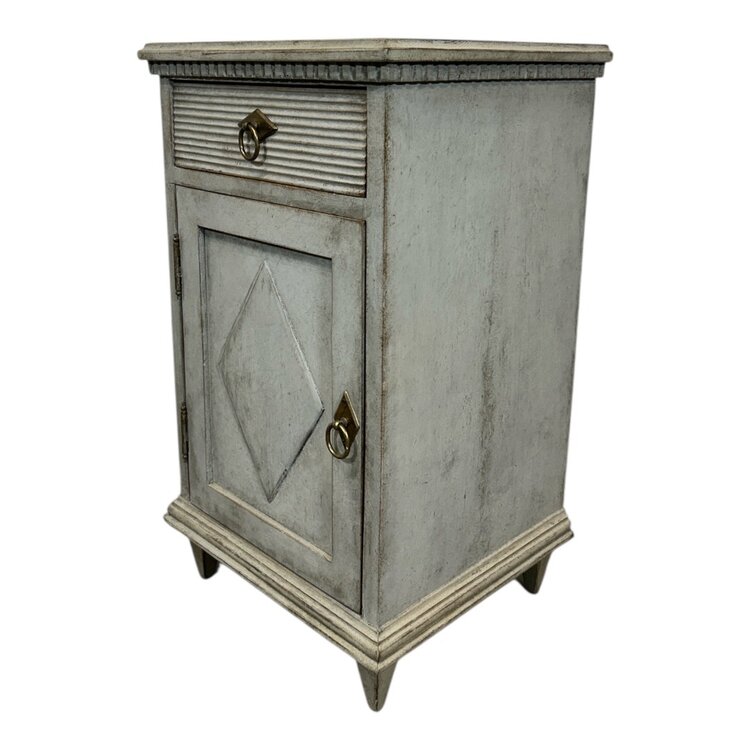Antique Antique Swedish Bedside Table Nightstand