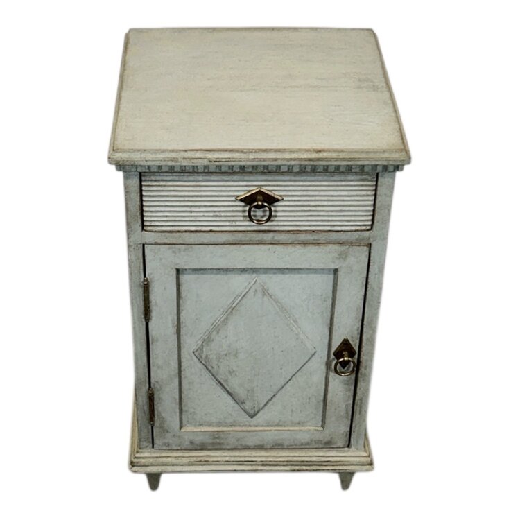 Antique Antique Swedish Bedside Table Nightstand