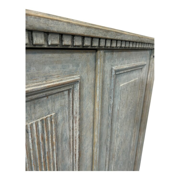 Antique Swedish Bedside Table Nightstand