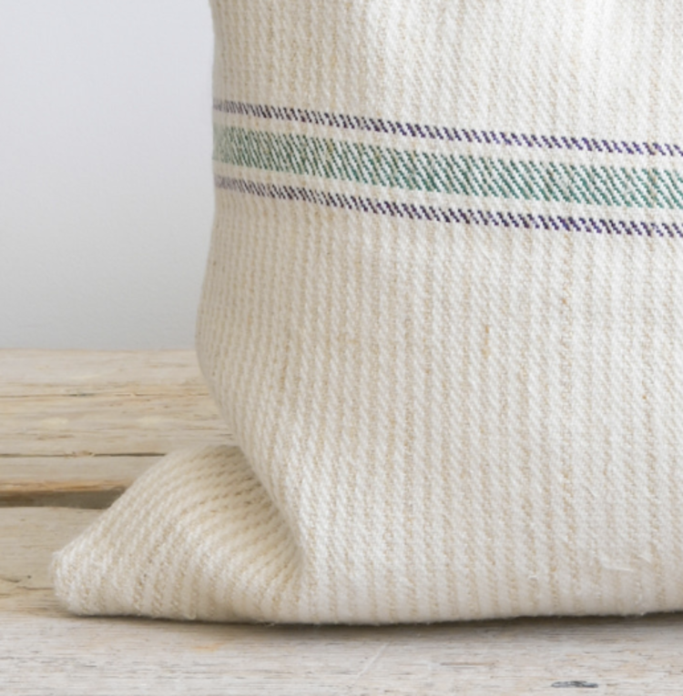 Vintage Grainsack Cushion 16" x 24"