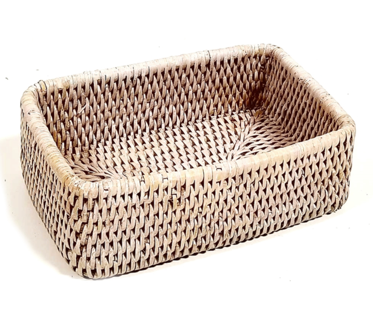 Small Rectangular Rattan Tray