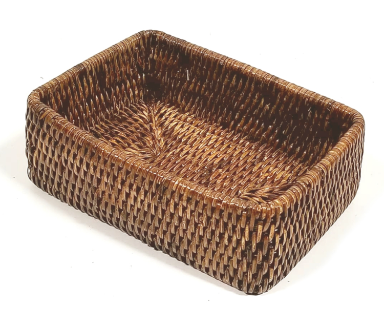 Small Rectangular Rattan Tray