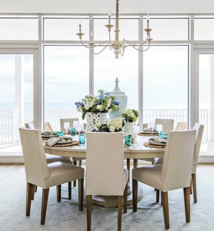 Country Chandelier in Belgian White Small (showroom sample / warehouse item)