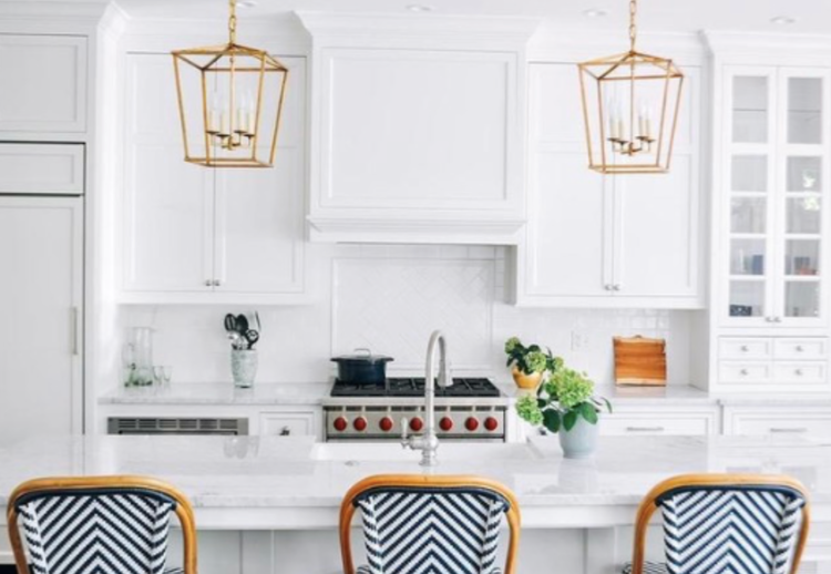 Darlana Lantern in Gilded Iron Mini  (showroom sample)