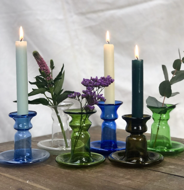 Porta Candele Piccolo Dark Brown