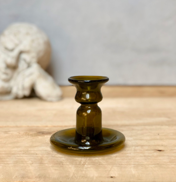 Porta Candele Piccolo Dark Brown