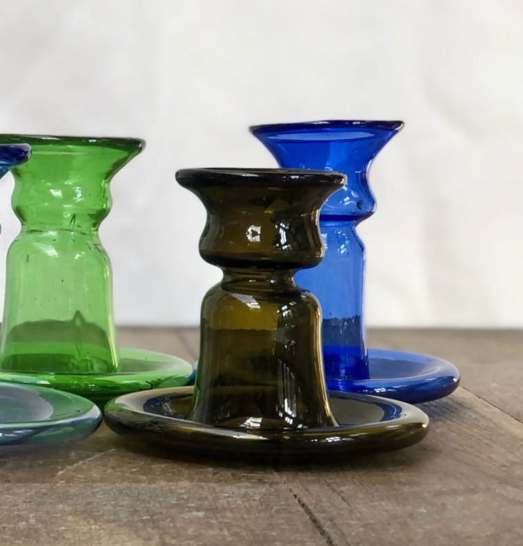 Porta Candele Piccolo Dark Brown