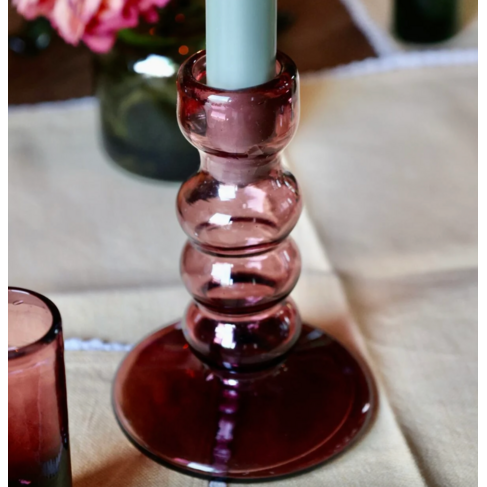 La Soufflerie Bougeoir Bulles Framboise Candle Holder