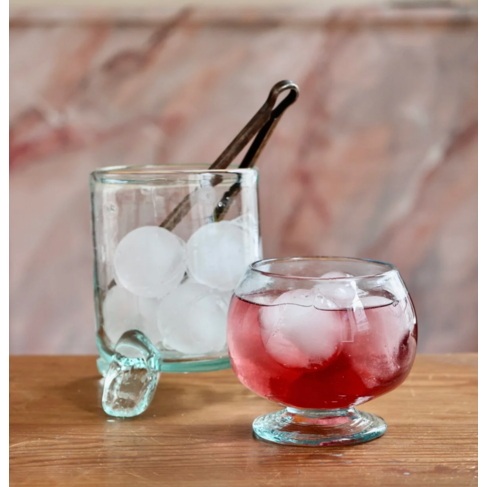 La Soufflerie Gordo Transparent Goblet Glass