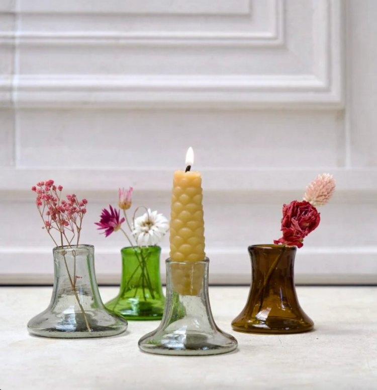 Porte Bougie Smoky Candle Holder