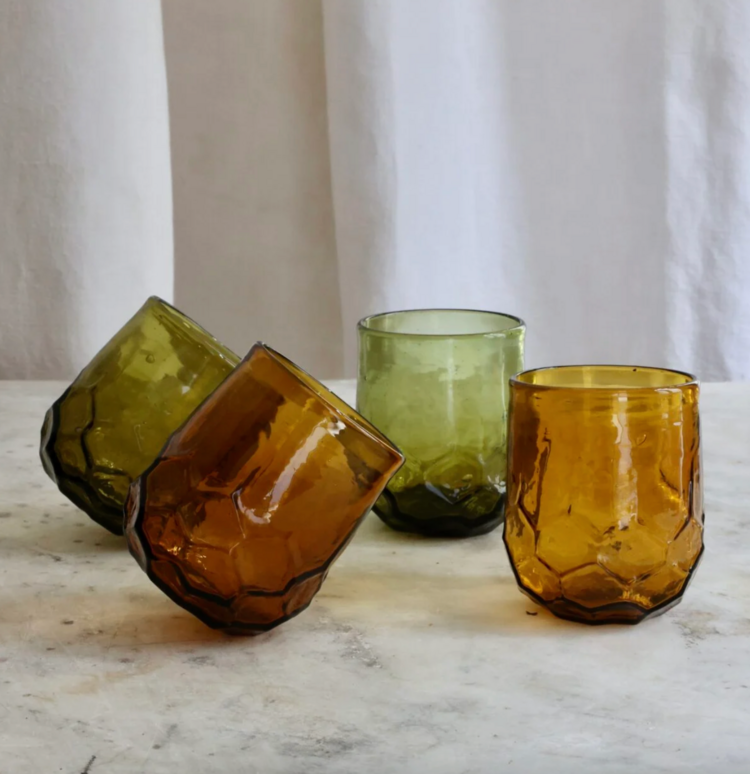 La Soufflerie Verre Melissa Olive