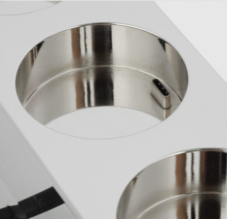 Visual Comfort Rechargeable Lightbulb Charging Station Triple