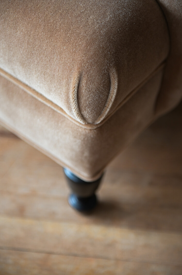 Gild & Co. Cotswolds Chair in Caramel Mohair