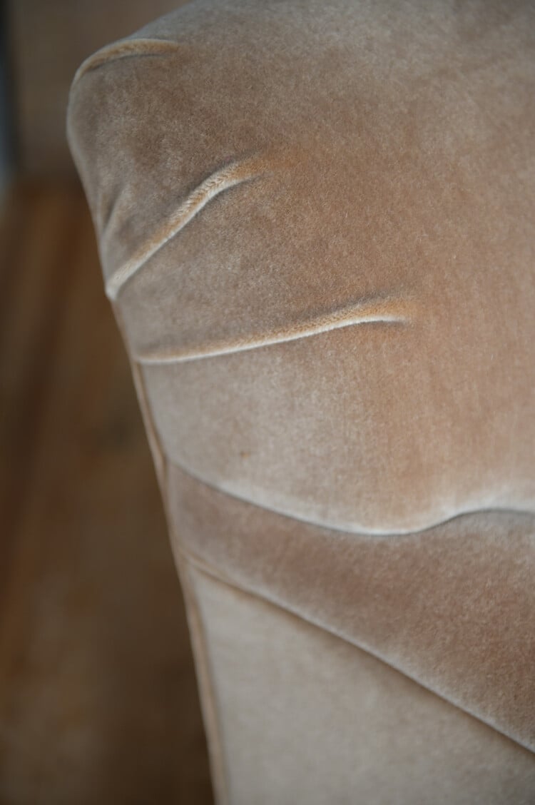 Gild & Co. Cotswolds Chair in Caramel Mohair
