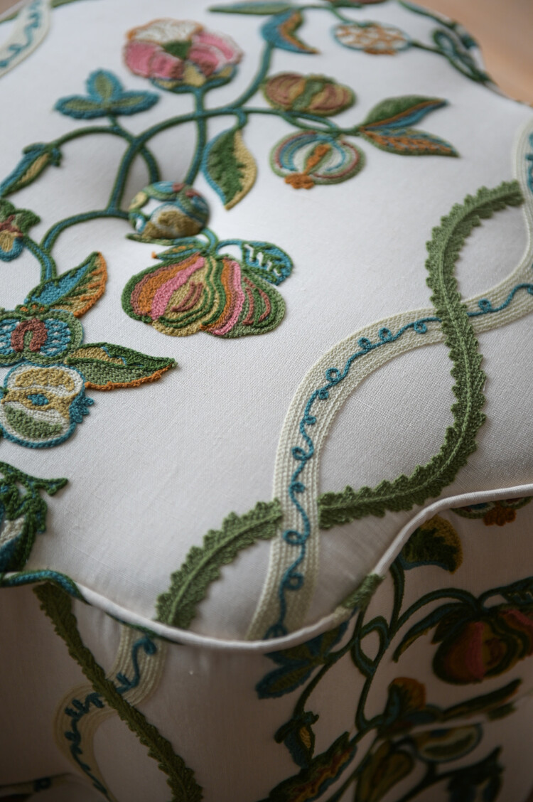 Ella Stool in Kitchen Garden English Quince