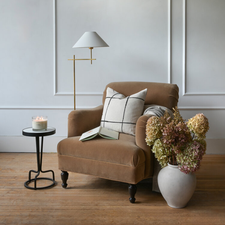 Hackney Cordless Bridge Arm Floor Lamp