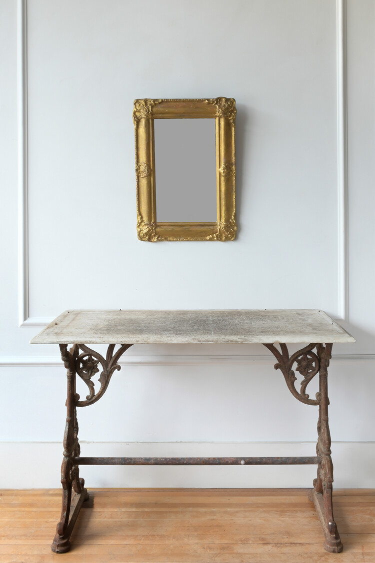 Antique Small Antique Swedish Gilt Mirror II