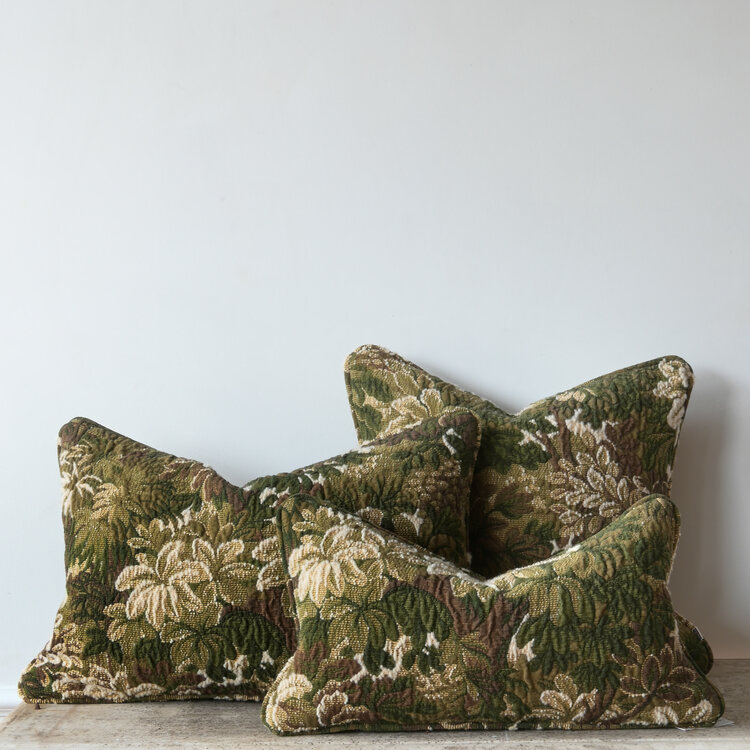Scalamandré Ridge Edge Cushion