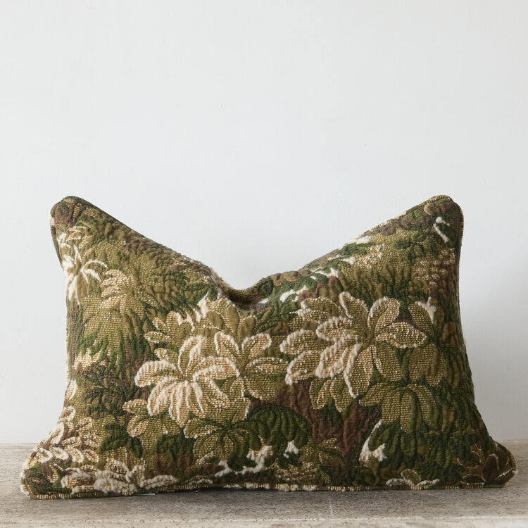 Scalamandré Ridge Edge Cushion