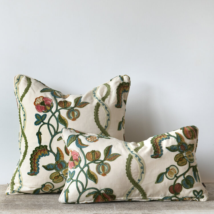 Gild & Co. Sanderson Kitchen Garden English Quince Cushion