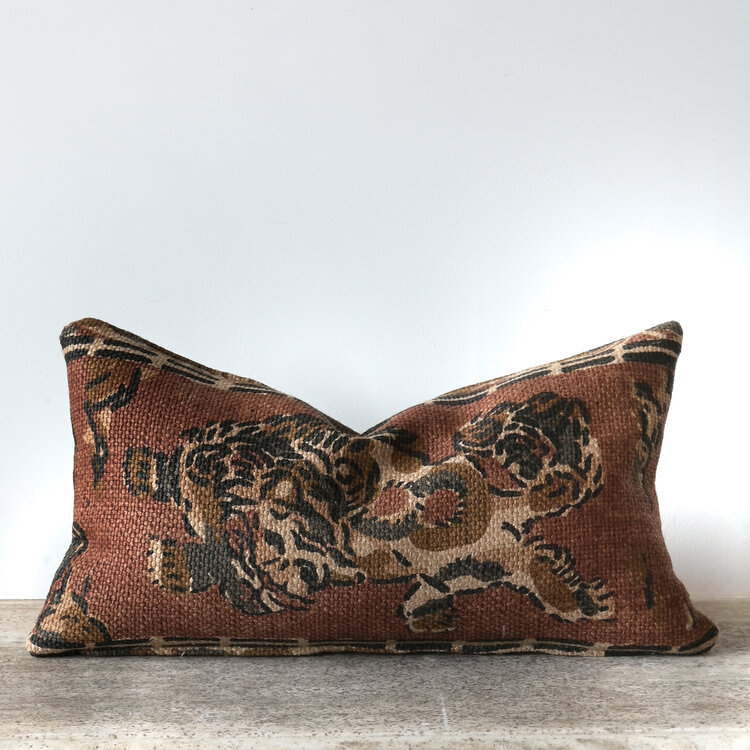 Zoffany Tibetan Tiger Stripe Russet