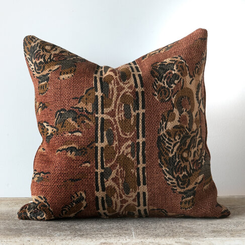 Gild & Co. Tibetan Tiger Stripe Cushion