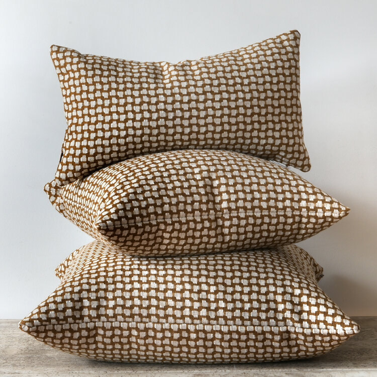 Gild & Co. Sanderson  Fen Bark Cushion