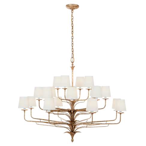 Amalfi 50" Three-Tiered Chandelier
