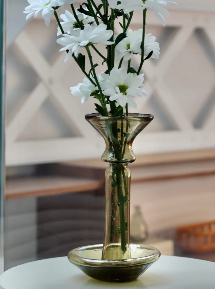 La Soufflerie Porta Candele Fumé Candle Holder