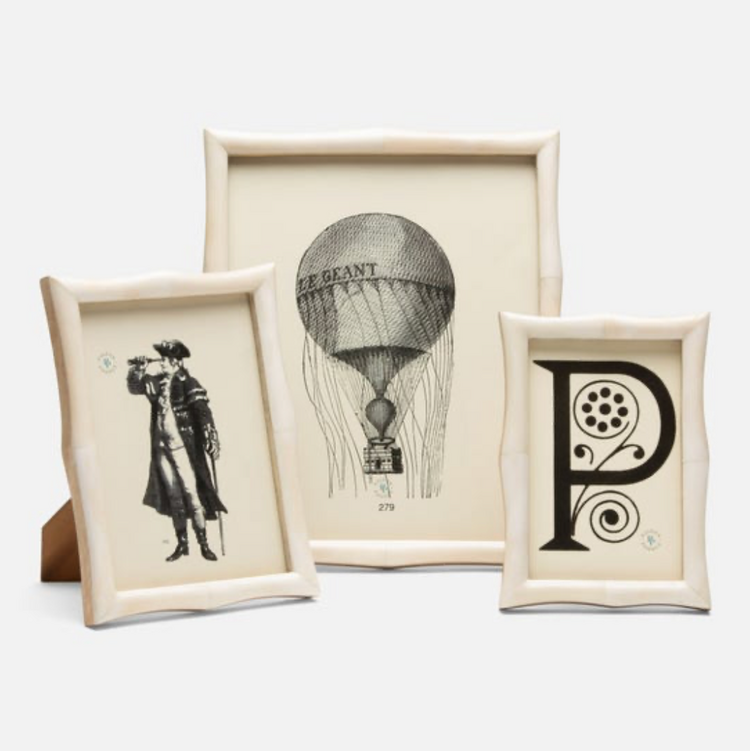 Oslo Frame, Natural Bone Finish